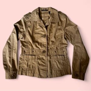 Liz Claiborne Utility Jacket in Tan